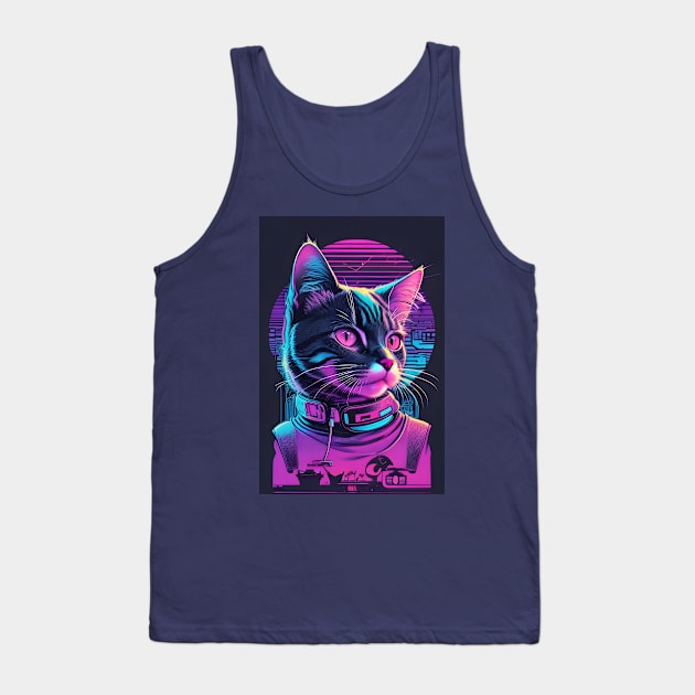 COOL Cats ! no3 Tank Top by Buff Geeks Art